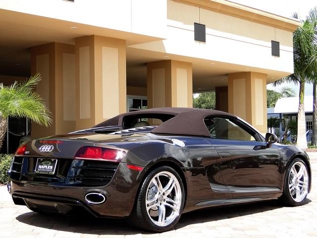 Used 2011 Audi R8 5.2 quattro Spyder for sale Sold at Naples Motorsports Inc - Morgan of Naples in Naples FL 34104 1