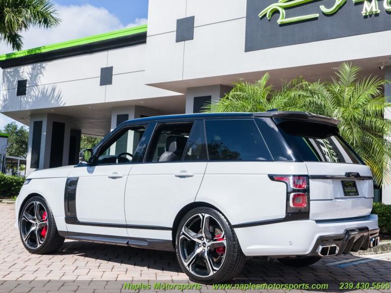 Used 2019 Land Rover Overfinch Supercharged for sale Sold at Naples Motorsports Inc - Morgan of Naples in Naples FL 34104 3