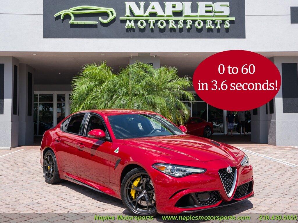 Used 2017 Alfa Romeo Giulia for sale Sold at Naples Motorsports Inc - Morgan of Naples in Naples FL 34104 1