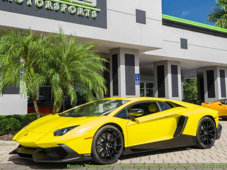 Used 2014 Lamborghini Aventador LP 700-4 for sale Sold at Naples Motorsports Inc - Morgan of Naples in Naples FL 34104 3