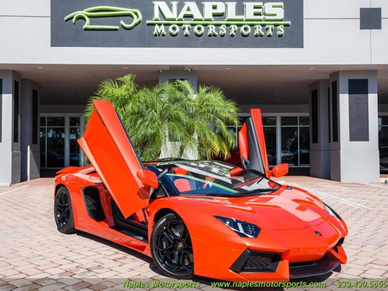 Used 2015 Lamborghini Aventador LP 700-4 for sale Sold at Naples Motorsports Inc - Morgan of Naples in Naples FL 34104 1