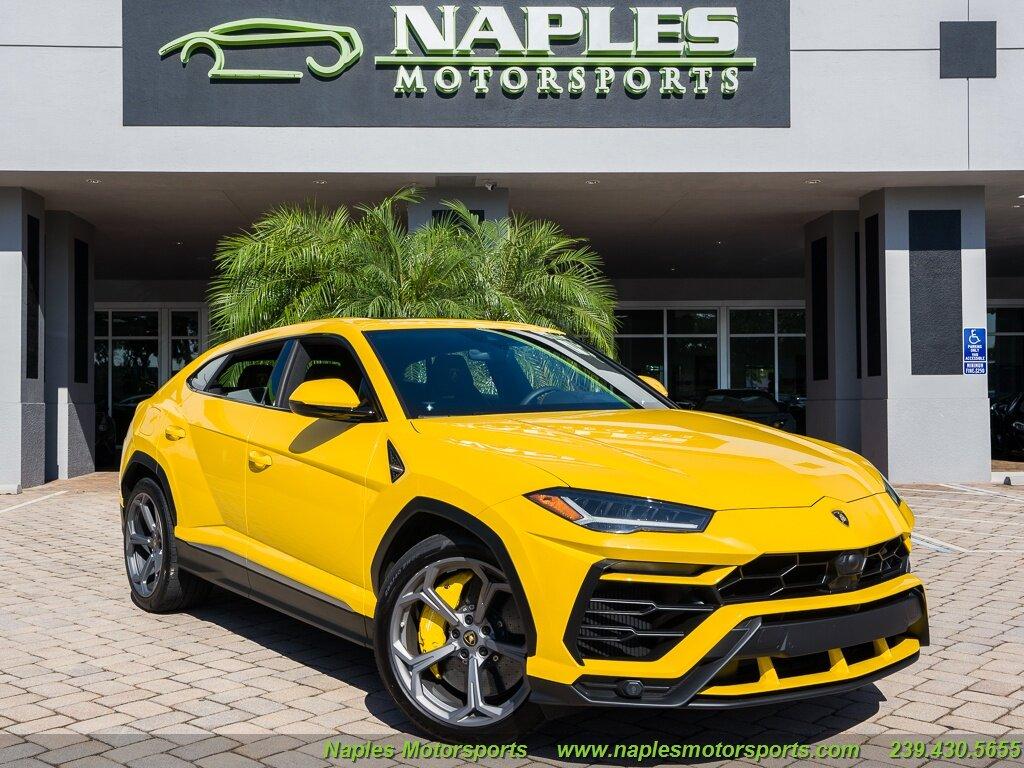Used 2019 Lamborghini Urus for sale Sold at Naples Motorsports Inc - Morgan of Naples in Naples FL 34104 1