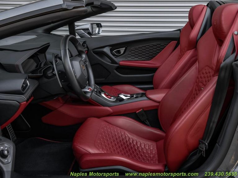 Used 2016 Lamborghini Huracan LP 610-4 Spyder for sale Sold at Naples Motorsports Inc - Morgan of Naples in Naples FL 34104 2