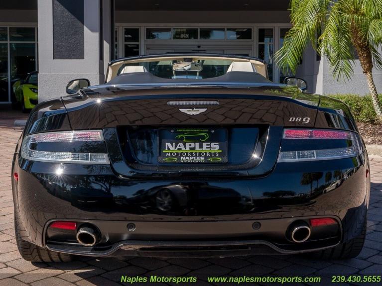 Used 2013 Aston Martin DB9 Volante for sale Sold at Naples Motorsports Inc - Morgan of Naples in Naples FL 34104 3