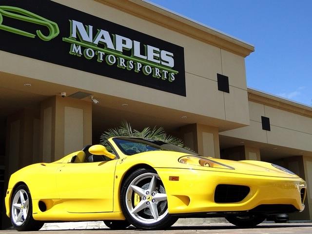 Used 2001 Ferrari 360 for sale Sold at Naples Motorsports Inc - Morgan of Naples in Naples FL 34104 1
