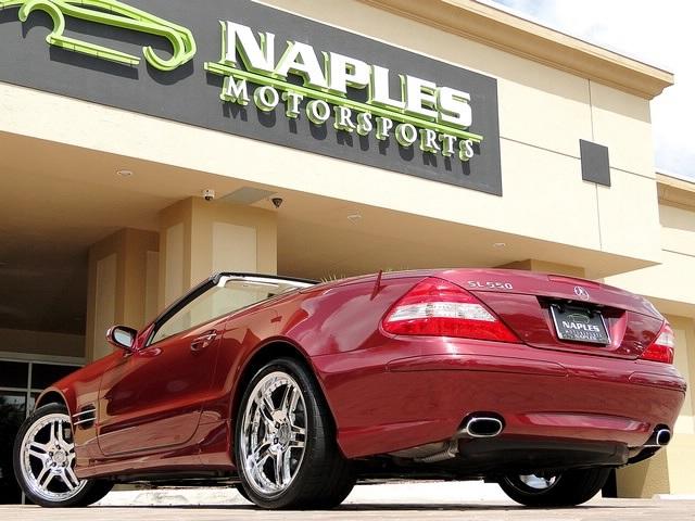 Used 2007 Mercedes-Benz SL-Class SL 550 for sale Sold at Naples Motorsports Inc - Morgan of Naples in Naples FL 34104 3