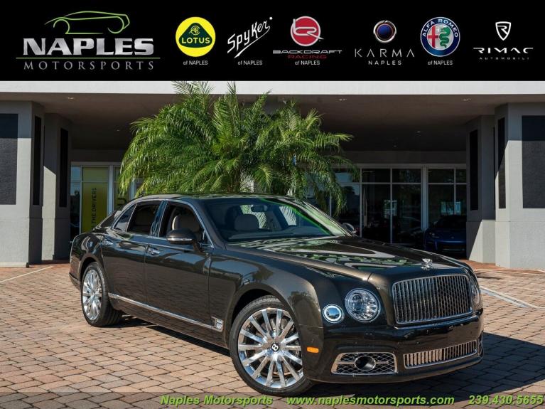 Used 2020 Bentley Mulsanne for sale Sold at Naples Motorsports Inc - Morgan of Naples in Naples FL 34104 1