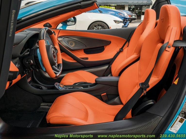 Used 2020 McLaren 600LT Spider for sale Sold at Naples Motorsports Inc - Morgan of Naples in Naples FL 34104 2