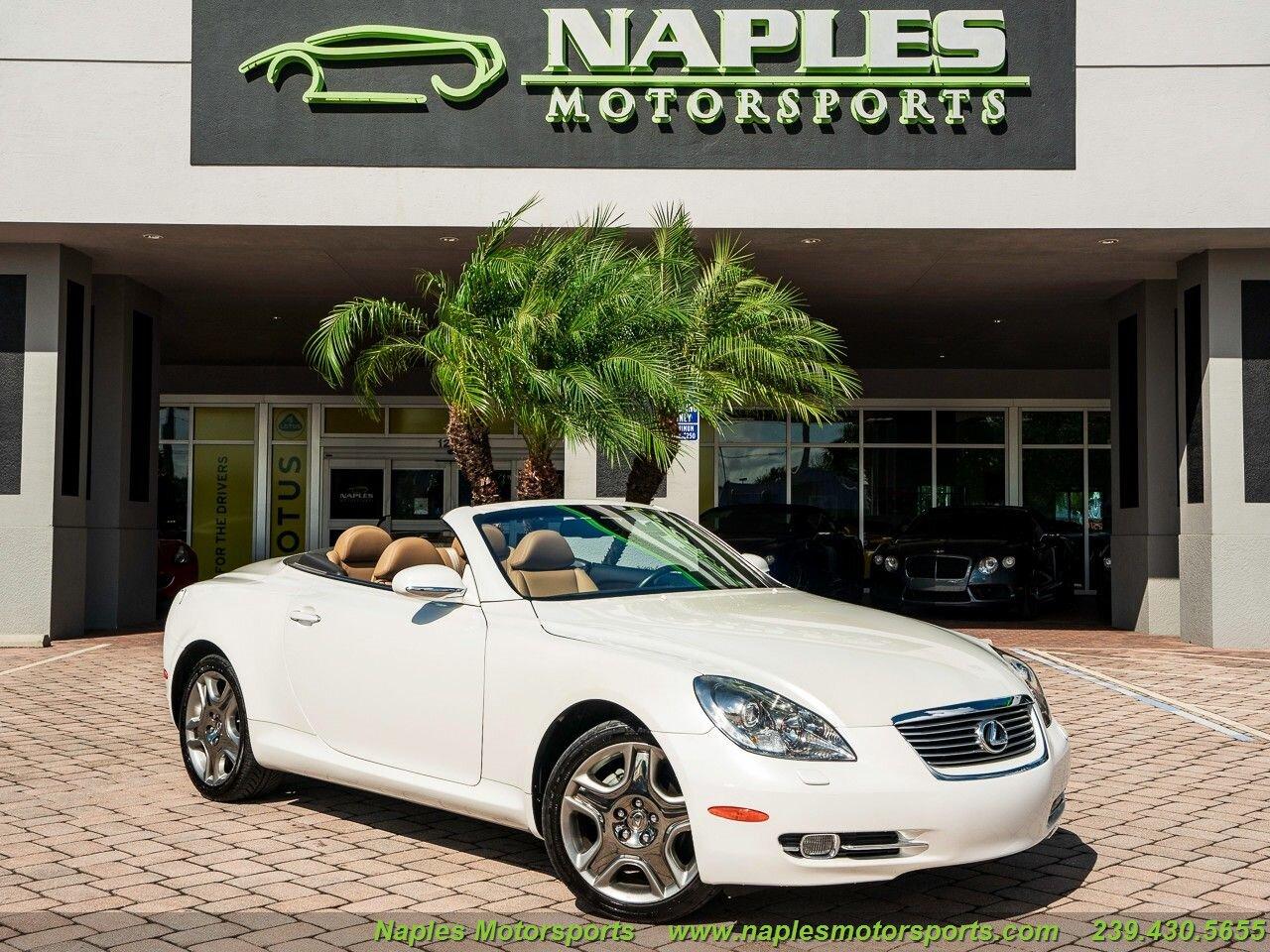 Used 2008 Lexus SC for sale Sold at Naples Motorsports Inc - Morgan of Naples in Naples FL 34104 1