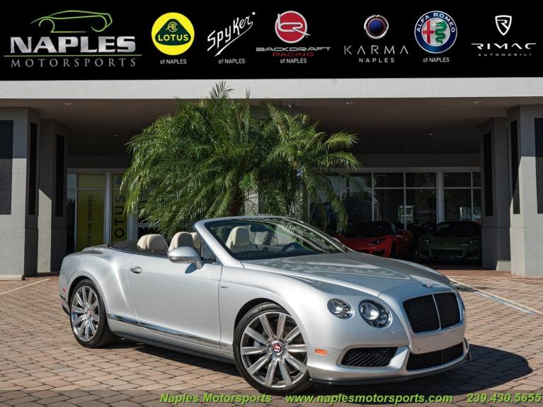 Used 2015 Bentley Continental GT GT V8 S for sale Sold at Naples Motorsports Inc - Morgan of Naples in Naples FL 34104 1