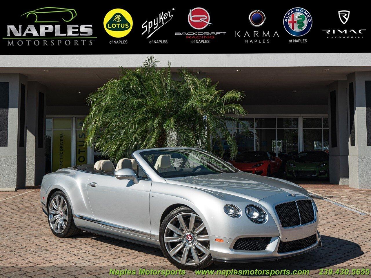 Used 2015 Bentley Continental GT GT V8 S for sale Sold at Naples Motorsports Inc - Morgan of Naples in Naples FL 34104 1