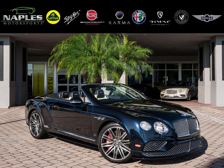 Used 2016 Bentley Continental GT Speed Mulliner Driving Specification for sale Sold at Naples Motorsports Inc - Morgan of Naples in Naples FL 34104 1