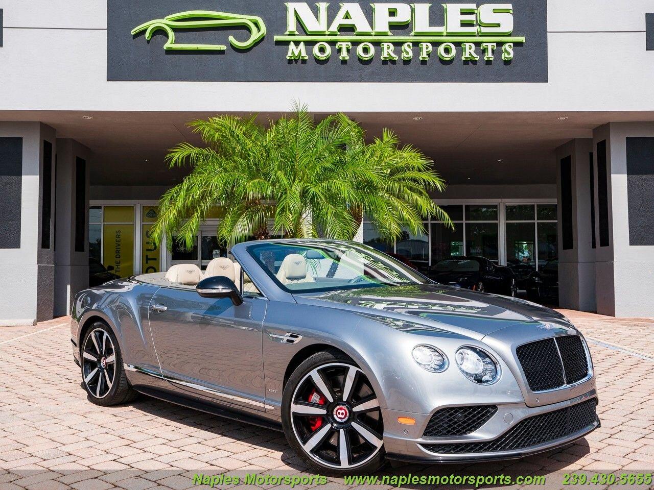 Used 2016 Bentley Continental GT GT V8 S for sale Sold at Naples Motorsports Inc - Morgan of Naples in Naples FL 34104 1