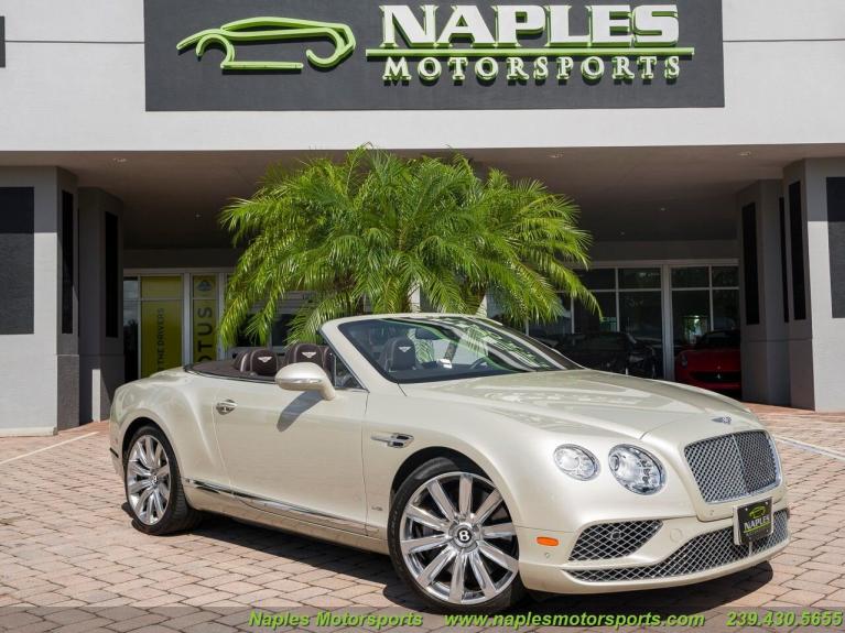 Used 2018 Bentley Continental GT GT for sale Sold at Naples Motorsports Inc - Morgan of Naples in Naples FL 34104 1