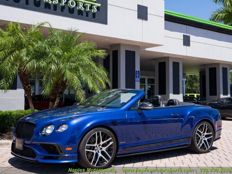 Used 2018 Bentley Continental Supersports for sale Sold at Naples Motorsports Inc - Morgan of Naples in Naples FL 34104 3