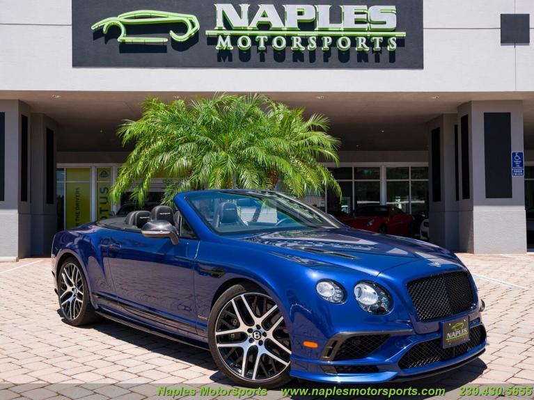 Used 2018 Bentley Continental Supersports for sale Sold at Naples Motorsports Inc - Morgan of Naples in Naples FL 34104 1