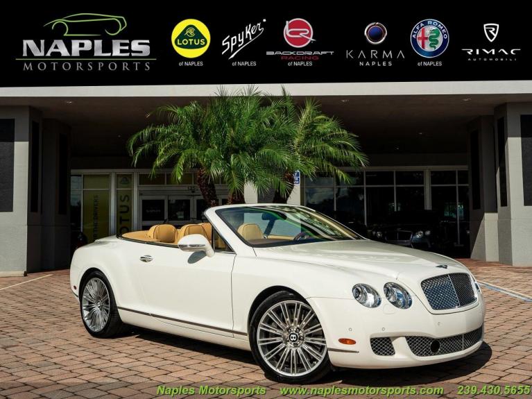Used 2011 Bentley Continental GT GT Speed for sale Sold at Naples Motorsports Inc - Morgan of Naples in Naples FL 34104 1