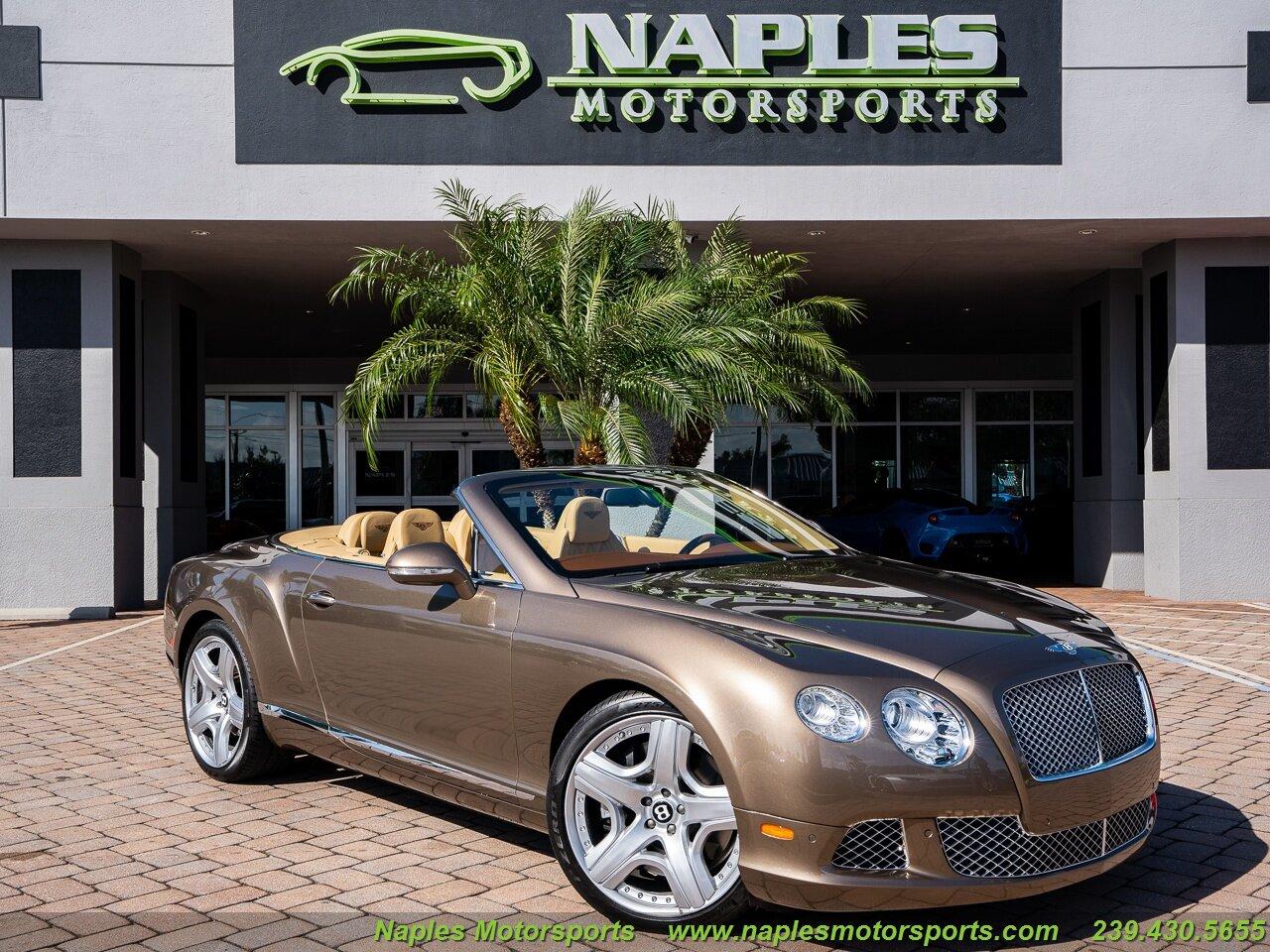 Used 2013 Bentley Continental GT GT for sale Sold at Naples Motorsports Inc - Morgan of Naples in Naples FL 34104 1