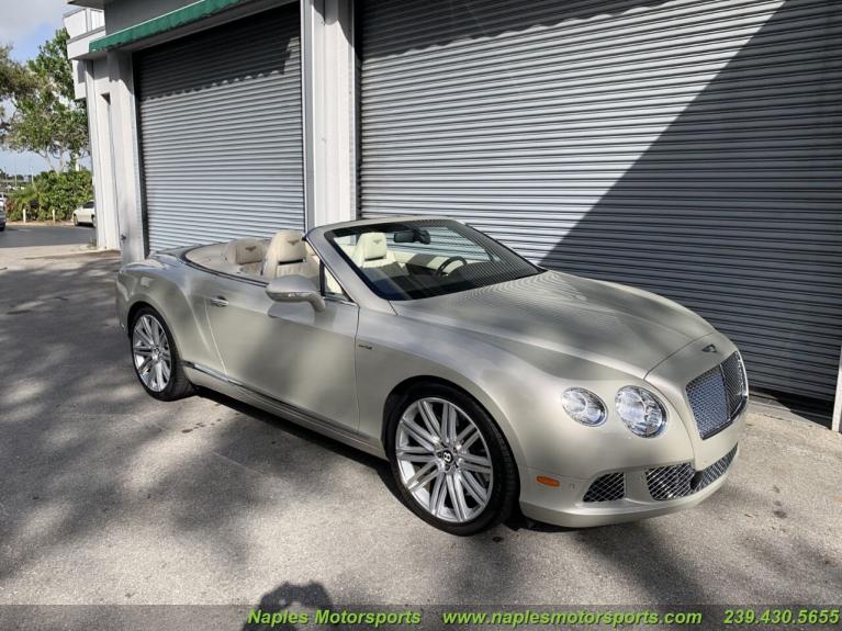 Used 2014 Bentley Continental GT GT Speed for sale Sold at Naples Motorsports Inc - Morgan of Naples in Naples FL 34104 2