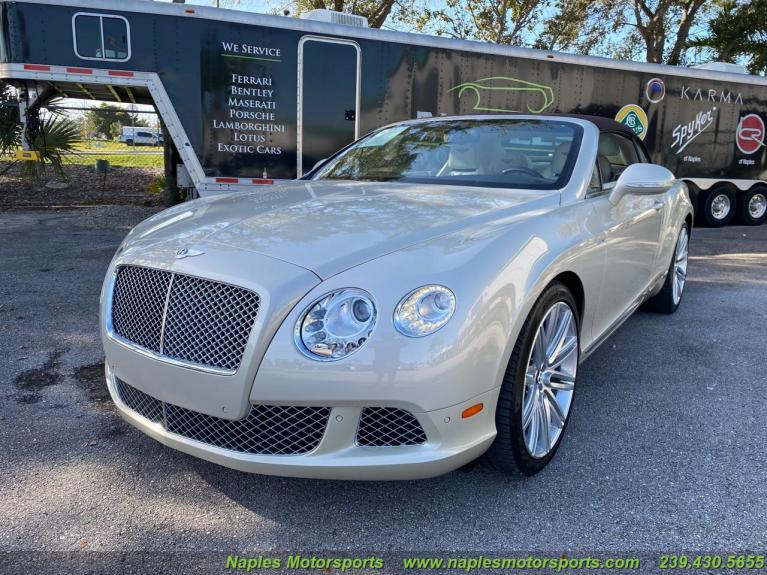 Used 2014 Bentley Continental GT GT Speed for sale Sold at Naples Motorsports Inc - Morgan of Naples in Naples FL 34104 4