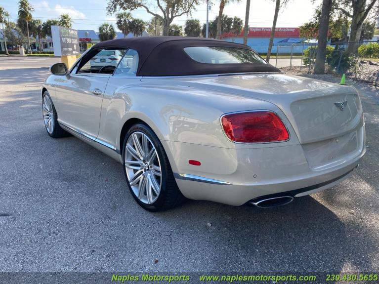 Used 2014 Bentley Continental GT GT Speed for sale Sold at Naples Motorsports Inc - Morgan of Naples in Naples FL 34104 6