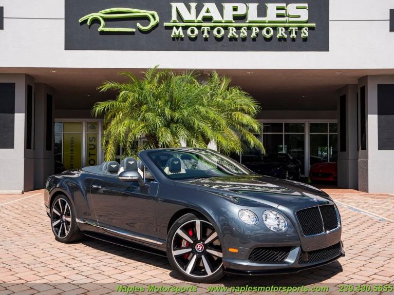Used 2014 Bentley Continental GT GT V8 S for sale Sold at Naples Motorsports Inc - Morgan of Naples in Naples FL 34104 1