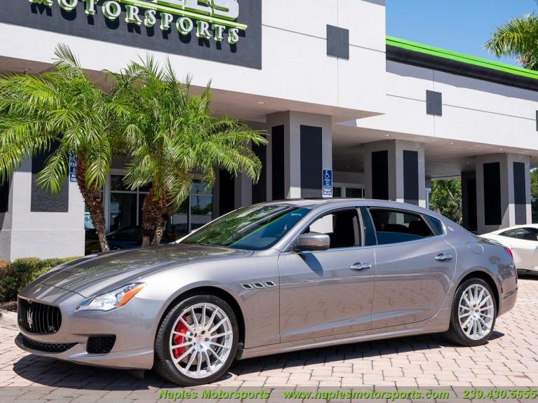Used 2015 Maserati Quattroporte GTS for sale Sold at Naples Motorsports Inc - Morgan of Naples in Naples FL 34104 3
