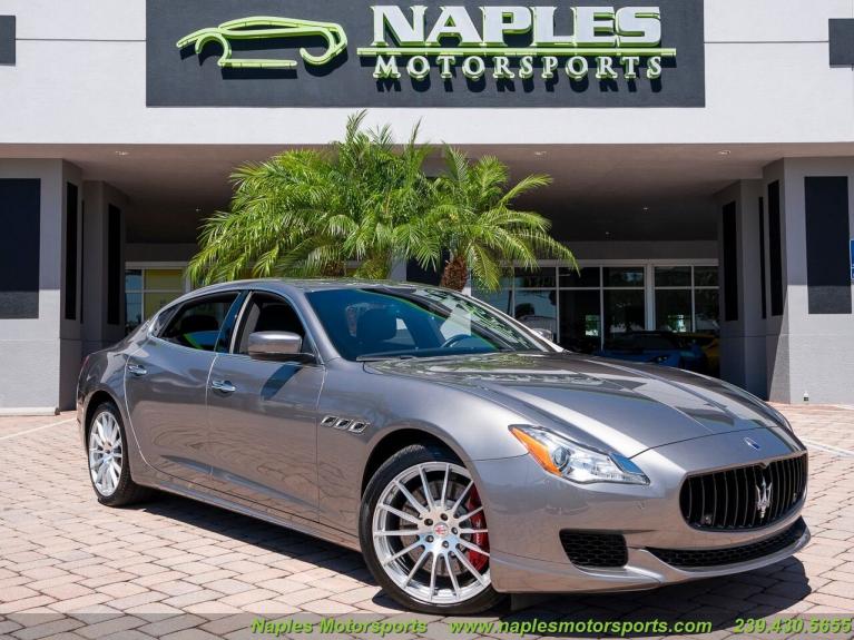 Used 2015 Maserati Quattroporte GTS for sale Sold at Naples Motorsports Inc - Morgan of Naples in Naples FL 34104 1