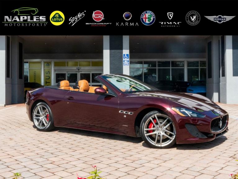 Used 2016 Maserati GranTurismo Convertible MC for sale Sold at Naples Motorsports Inc - Morgan of Naples in Naples FL 34104 1