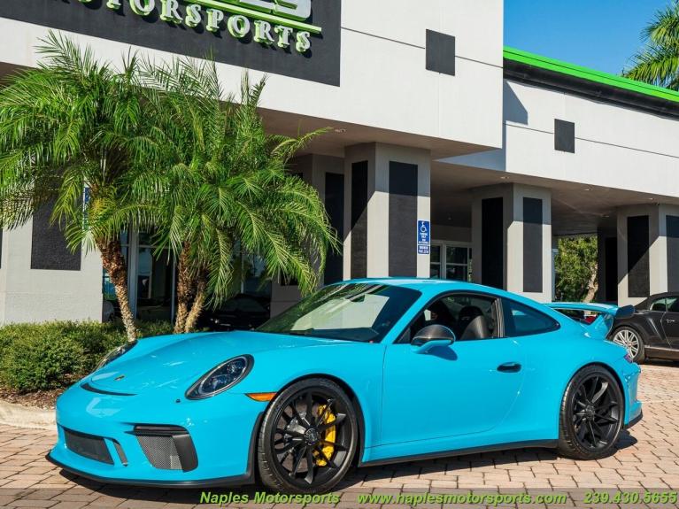 Used 2018 Porsche 911 GT3 for sale Sold at Naples Motorsports Inc - Morgan of Naples in Naples FL 34104 3