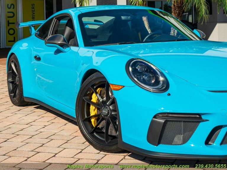 Used 2018 Porsche 911 GT3 for sale Sold at Naples Motorsports Inc - Morgan of Naples in Naples FL 34104 4