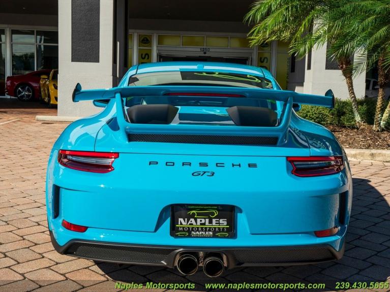 Used 2018 Porsche 911 GT3 for sale Sold at Naples Motorsports Inc - Morgan of Naples in Naples FL 34104 5
