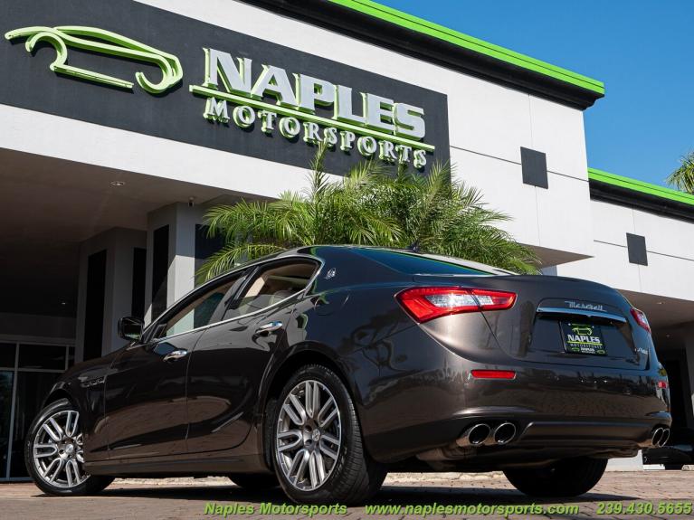 Used 2016 Maserati Ghibli for sale Sold at Naples Motorsports Inc - Morgan of Naples in Naples FL 34104 3