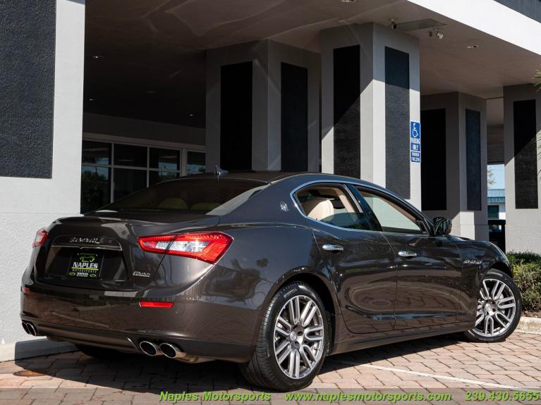 Used 2016 Maserati Ghibli for sale Sold at Naples Motorsports Inc - Morgan of Naples in Naples FL 34104 4