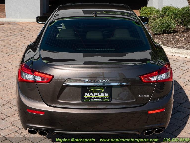 Used 2016 Maserati Ghibli for sale Sold at Naples Motorsports Inc - Morgan of Naples in Naples FL 34104 6