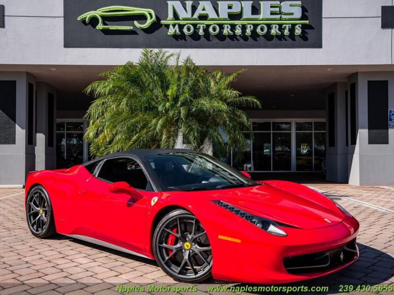 Used 2010 Ferrari 458 for sale Sold at Naples Motorsports Inc - Morgan of Naples in Naples FL 34104 1