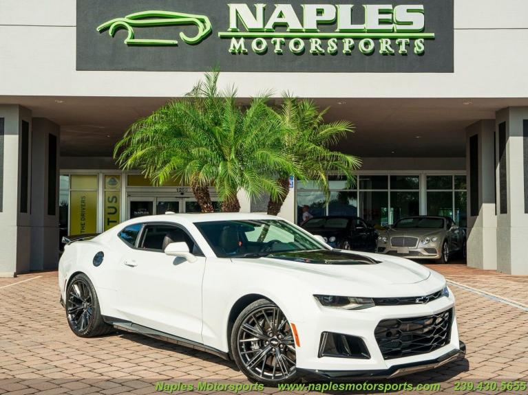 Used 2018 Chevrolet Camaro ZL1 for sale Sold at Naples Motorsports Inc - Morgan of Naples in Naples FL 34104 1