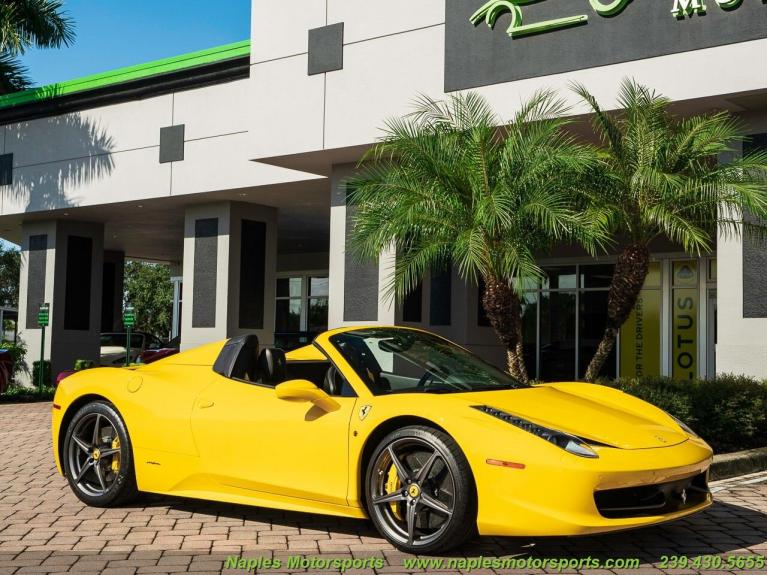 Used 2013 Ferrari 458 for sale Sold at Naples Motorsports Inc - Morgan of Naples in Naples FL 34104 3