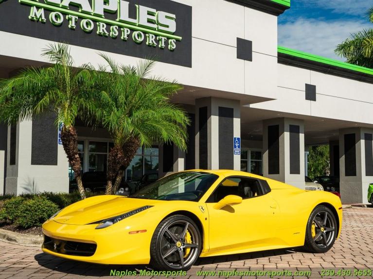 Used 2013 Ferrari 458 for sale Sold at Naples Motorsports Inc - Morgan of Naples in Naples FL 34104 4