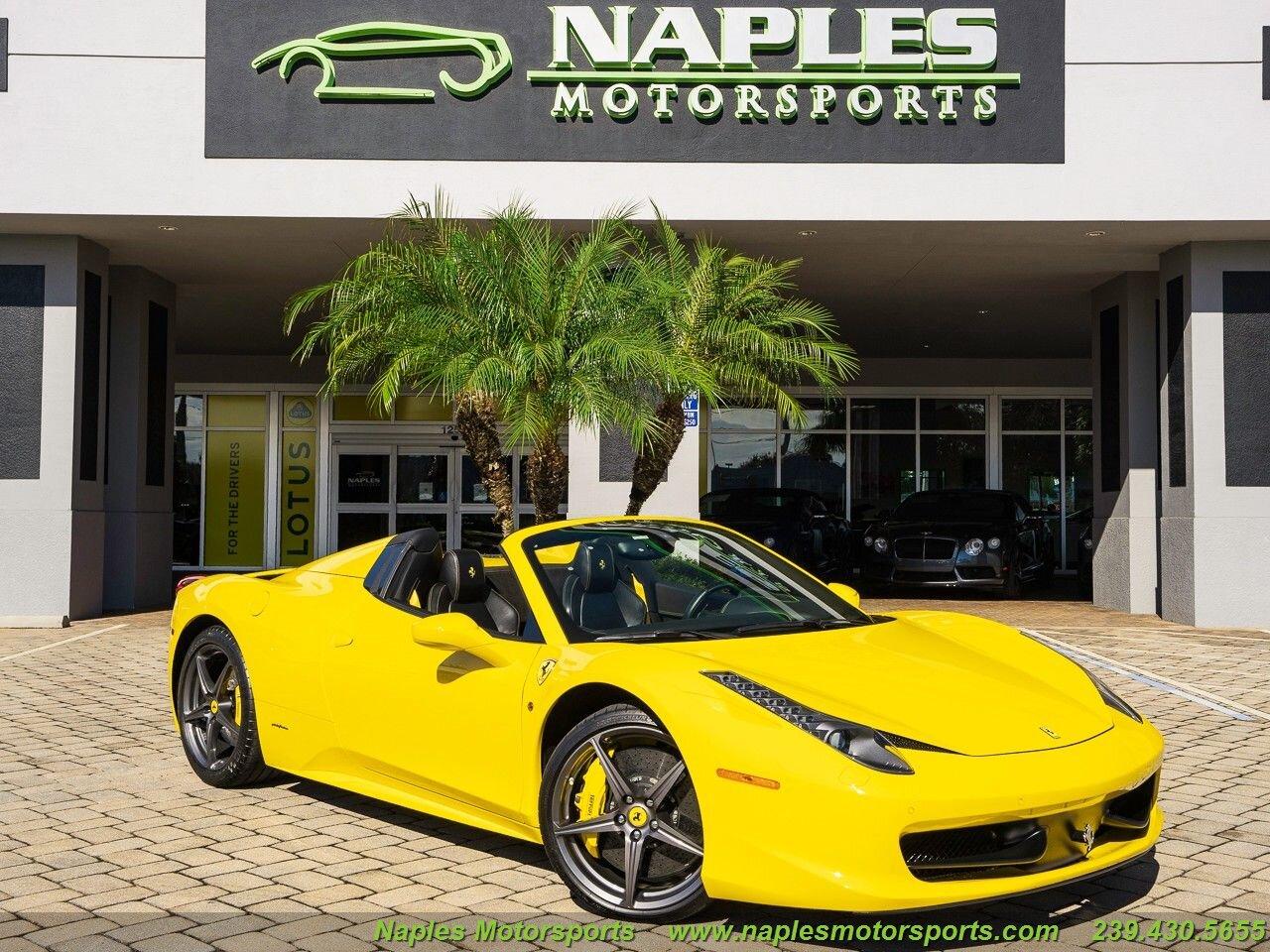Used 2013 Ferrari 458 for sale Sold at Naples Motorsports Inc - Morgan of Naples in Naples FL 34104 1