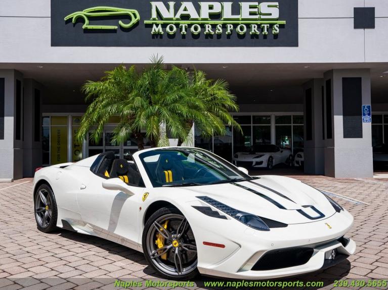 Used 2015 Ferrari 458 for sale Sold at Naples Motorsports Inc - Morgan of Naples in Naples FL 34104 1