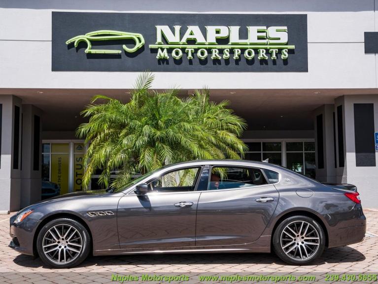 Used 2017 Maserati Quattroporte for sale Sold at Naples Motorsports Inc - Morgan of Naples in Naples FL 34104 3