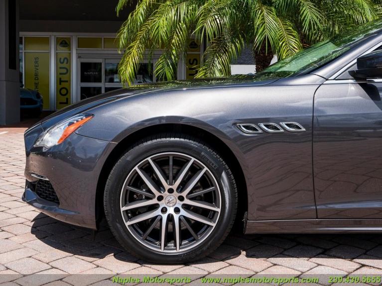 Used 2017 Maserati Quattroporte for sale Sold at Naples Motorsports Inc - Morgan of Naples in Naples FL 34104 4