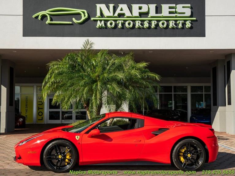 Used 2017 Ferrari 488 Spider for sale Sold at Naples Motorsports Inc - Morgan of Naples in Naples FL 34104 3
