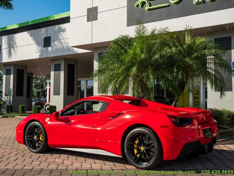 Used 2017 Ferrari 488 Spider for sale Sold at Naples Motorsports Inc - Morgan of Naples in Naples FL 34104 4