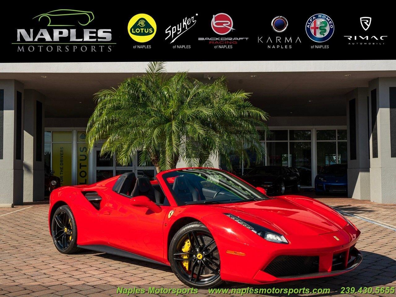 Used 2017 Ferrari 488 Spider for sale Sold at Naples Motorsports Inc - Morgan of Naples in Naples FL 34104 1