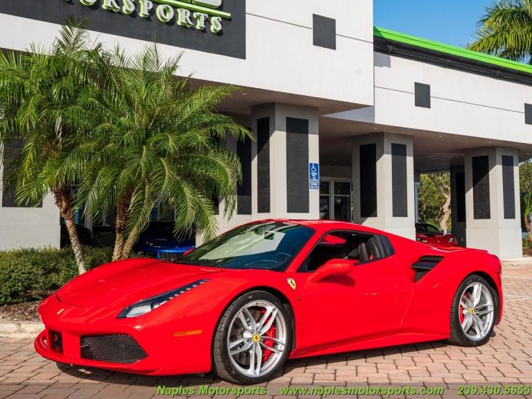 Used 2017 Ferrari 488 Spider for sale Sold at Naples Motorsports Inc - Morgan of Naples in Naples FL 34104 3
