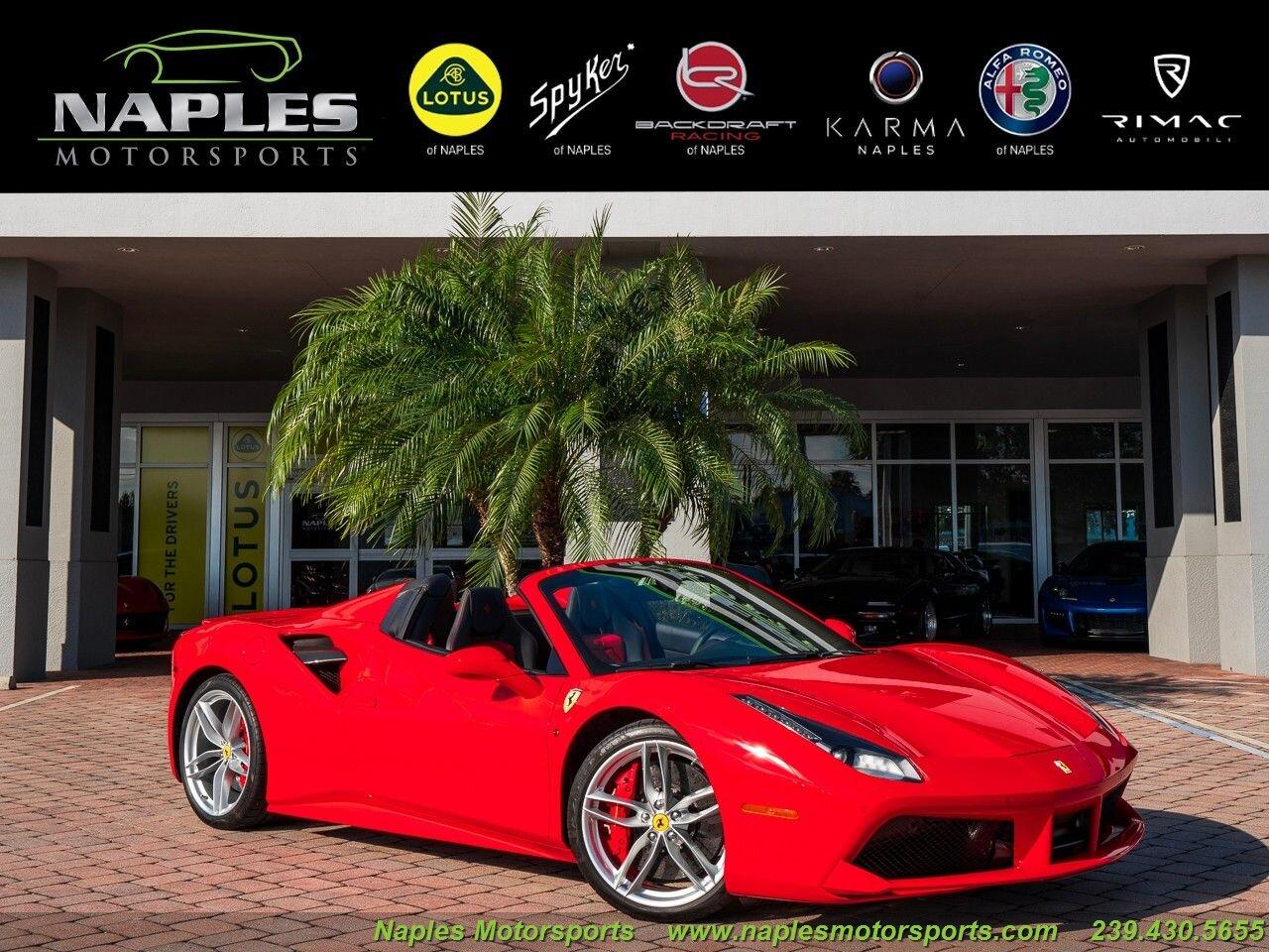 Used 2017 Ferrari 488 Spider for sale Sold at Naples Motorsports Inc - Morgan of Naples in Naples FL 34104 1