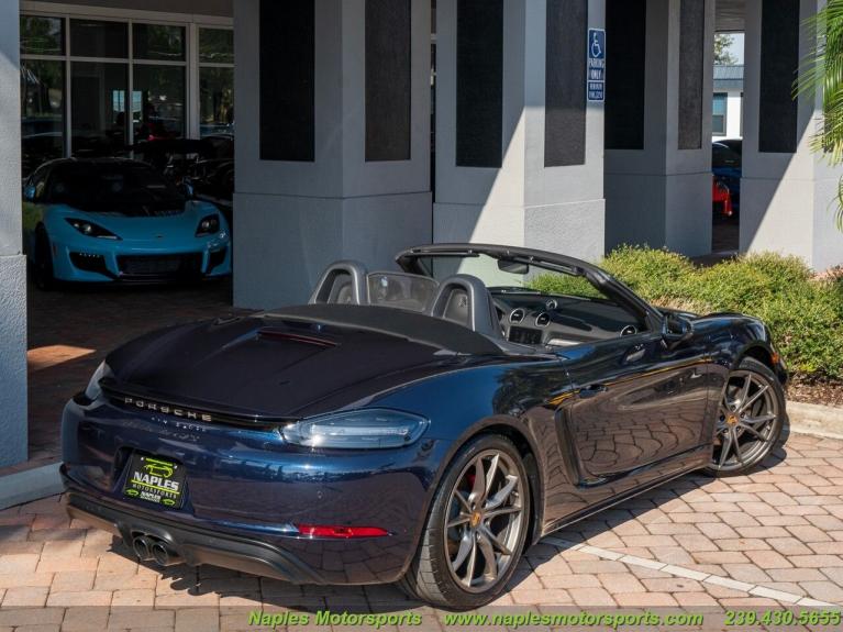 Used 2019 Porsche 718 Boxster for sale Sold at Naples Motorsports Inc - Morgan of Naples in Naples FL 34104 4