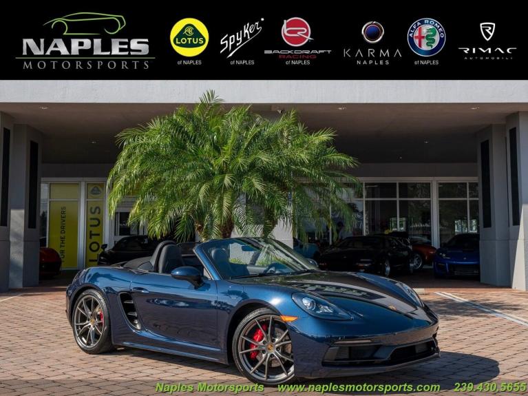 Used 2019 Porsche 718 Boxster for sale Sold at Naples Motorsports Inc - Morgan of Naples in Naples FL 34104 1